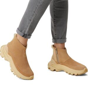 Sorel Women's Kinetic Breakthru Acadia‎ Waterproof Shoe Brown Boots Size 8